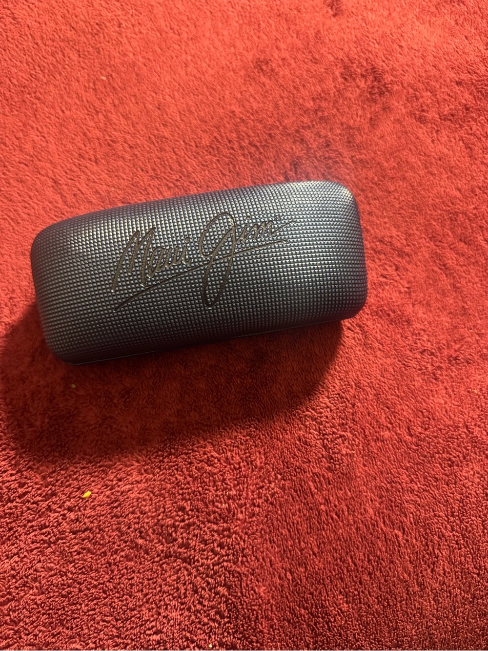 Maui Jim Textured Hard Sunglass Case - Black